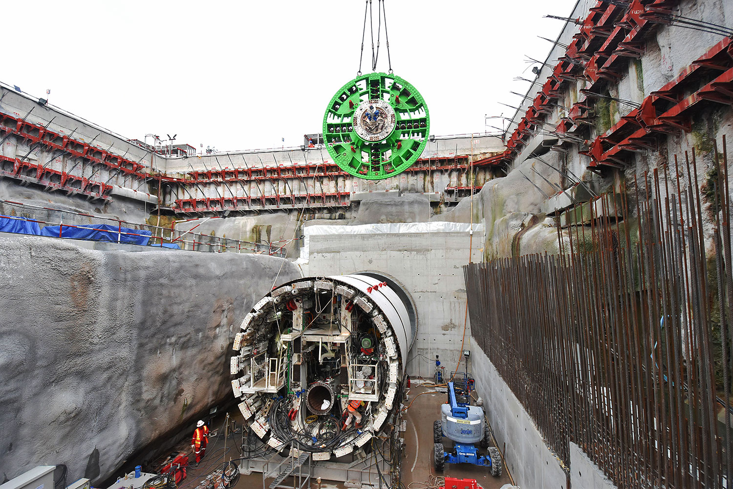 Variable Density Tunnel Boring Machines machines (VD TBMs)